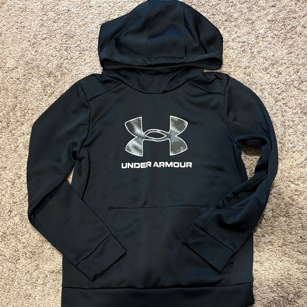 Under Armour Kids Black Pullover Hoodie